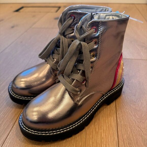 MIA
Girls Metallic Rainbow Combat Boots - Picture 8 of 10